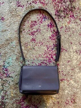 CO-LAB Vegan Leather Calor Crossbody Bag in Purple